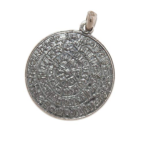 BeautifulGreekStatues Phaistos Disc Scheibe Silber Sterling 925 Anhänger Mythisches Griechisch Unisex Small BeautifulGreekStatues Phaistos Disc Scheibe Silber Sterling 925 Anhänger Mythisches Griechisch Unisex Small von BeautifulGreekStatues