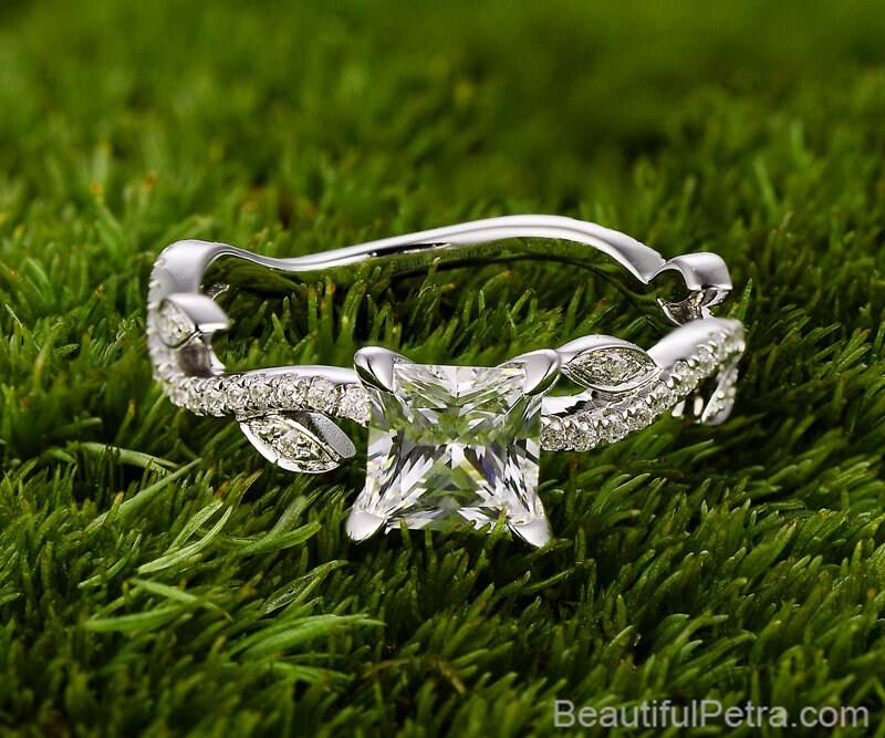 Prinzessin Schnittblumen Ring - Wunderschöner Petra Fl15 von BeautifulPetra