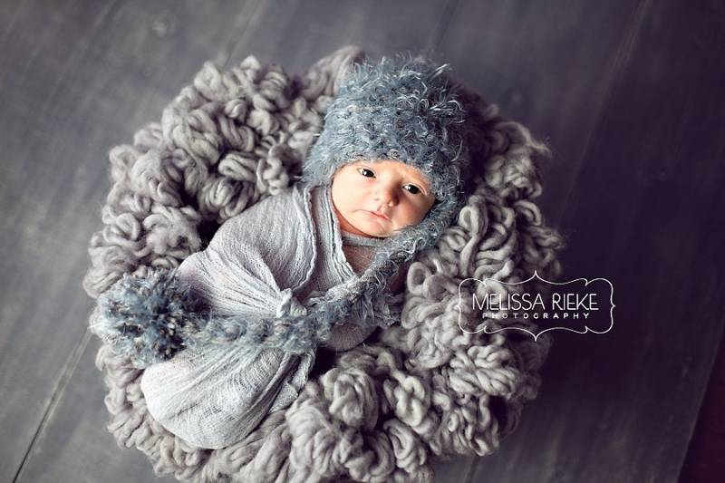 Graue Neugeborenen Pixie Mütze & Käsetuch Wrap Fotografie Requisiten Set Graue Neugeborenen Pixie Mütze & Käsetuch Wrap Fotografie Requisiten Set von BeautifulPhotoProps
