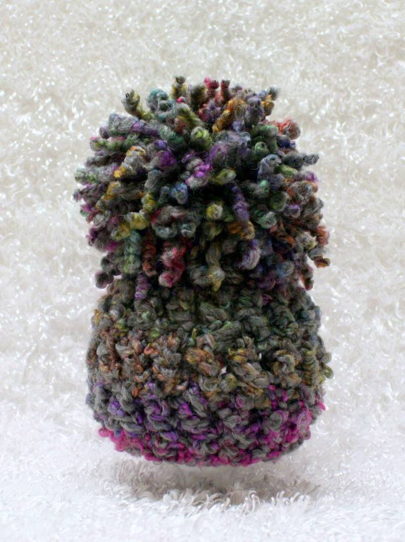 Regenbogen Bommelmütze Grau Rosa Gelb Lila Orange Regenbogen Bommelmütze Grau Rosa Gelb Lila Orange von BeautifulPhotoProps