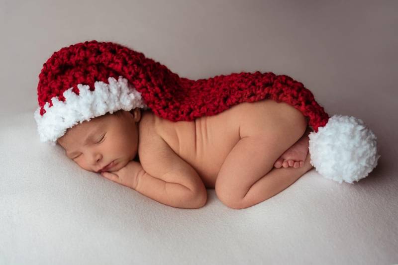 Santa Pixie Elf Pom Hut Neugeborenen Foto Requisite Rot Weiß Santa Pixie Elf Pom Hut Neugeborenen Foto Requisite Rot Weiß von BeautifulPhotoProps