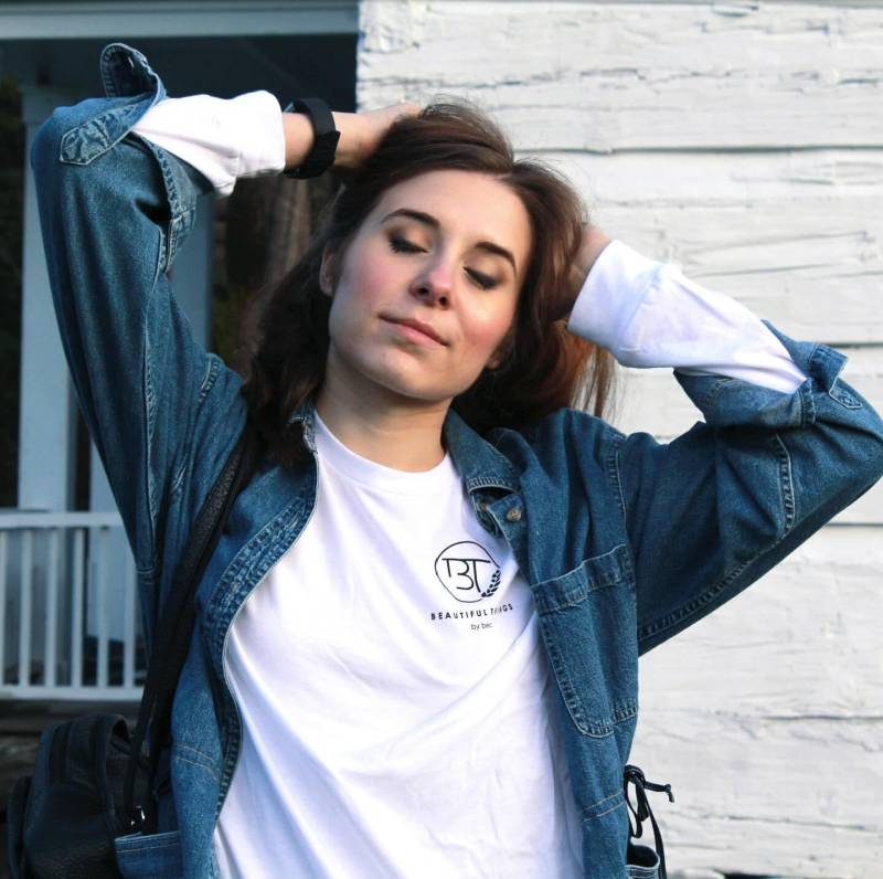 Langarm Grafik T-Shirt, Lässige Schöne Dinge Von Bec Tragen, Liebling Sie, Schrift T-Shirts Langarm Grafik T-Shirt, Lässige Schöne Dinge Von Bec Tragen, Liebling Sie, Schrift T-Shirts von BeautifulThingsbybec