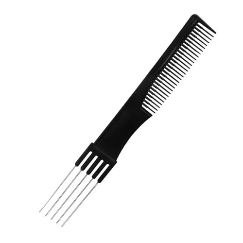 Beautifultracy Kamm mit Metallkämmen für Damen, Haarkamm für Haarstyling (1 Stück, schwarz) von Beautifultracy