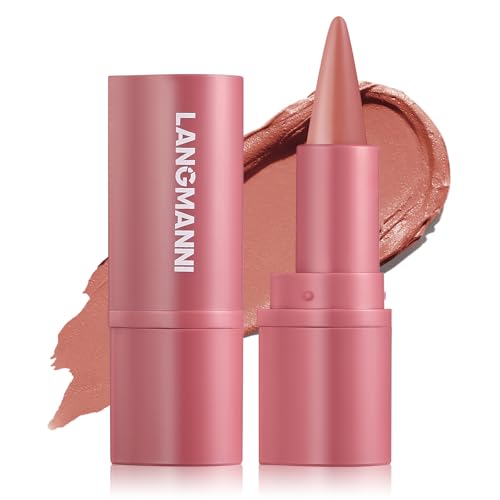 Lippenstift Makeup, Lippenstift mit Nude Matte Schattierungen, Precision Tip Matte Lipstick, Longwear Up To 12Hrs, Smooth Velvety Senior Lip Makeup Geschenke für Frauen und Mädchen #02 von Beauty Glazed
