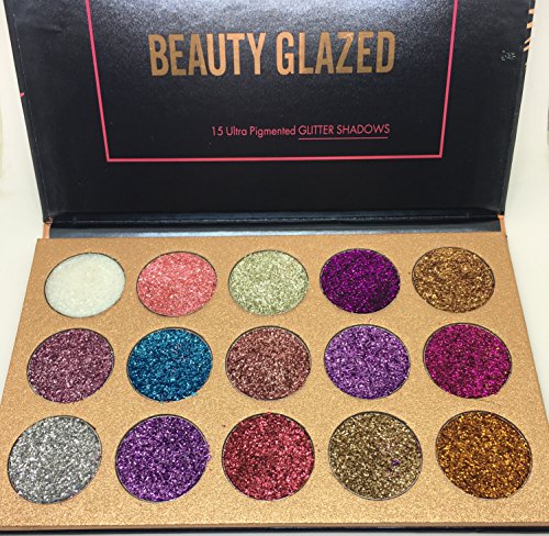 The Fabulous 15 Color Eyeshadow Glitter Makeup Case von Beauty Glazed