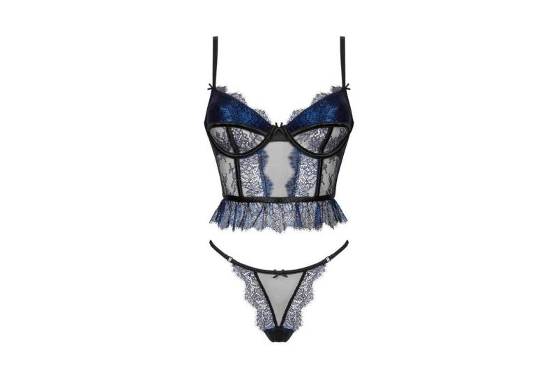 Beauty Night Fashion Corsage Beauty Night Fashion - BN Saphira 2pcs set blue-bl von Beauty Night Fashion