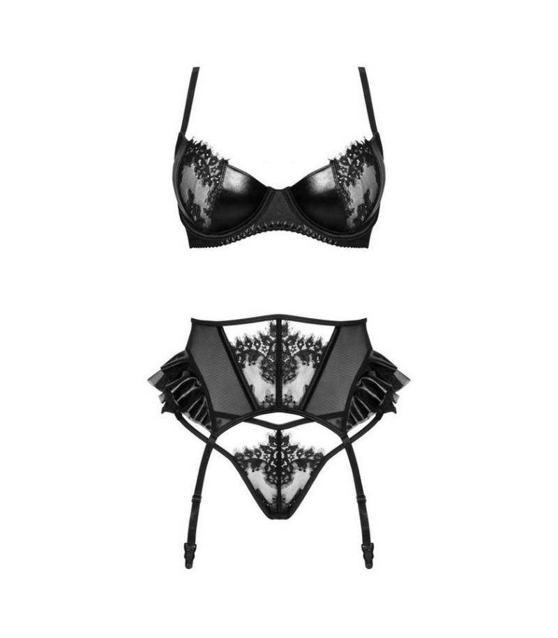 Beauty Night Fashion Set: Schalen-BH Beauty Night Fashion - BN Rafaella 3pcs set black von Beauty Night Fashion