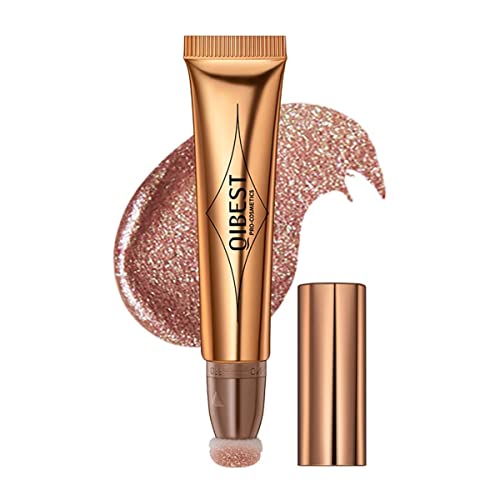 Flüssige Kontur Beauty Wand, Gesichts Highlighter und Bronze Stick mit Kissen Applicator befestigt, Schimmer lange anhaltende seidige Creme Gesicht Highlighter Bronze Make-up Stick (05# Rose) von Beauty Searcher