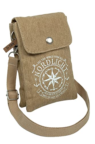 Beauty Thinxx MINI CROSSBAG Handytasche Nordlicht (Sand) von Beauty Thinxx