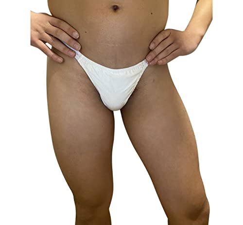 Transgender-Unterwäsche, Tucking Gaff, Trans Höschen, Trans-Unterwäsche den Penis zu verstecken, Transgender Höschen, Hiding gaff, Travestit tanga, Unterwäsche für transgender (Blau, L) (Weiss, S) von Beauty Trans