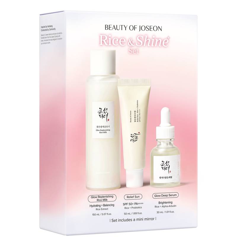 LOOKFANTASTIC X Beauty of Joseon Rice & Shine Set von Beauty of Joseon