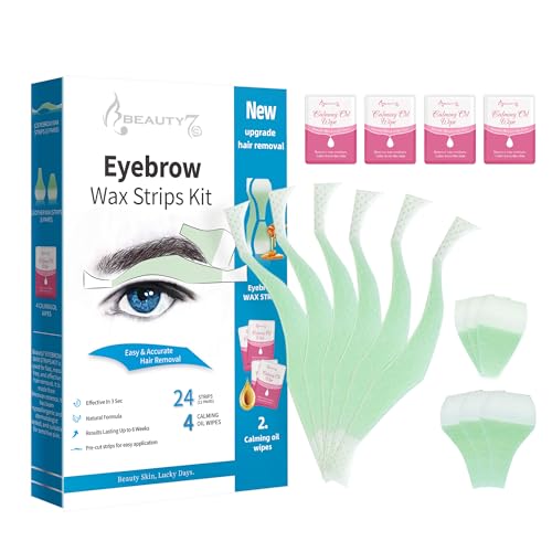Beauty7 Augenbrauen Wachsstreifen Fit Wax Strips vorgeschnitten augenbrauen wachs 24stk augenbrauen wax streifen mit 4stk Reiniger Öl Tücher enthaarungsstreifen persian wax strips Männer Beauty7 Augenbrauen Wachsstreifen Fit Wax Strips vorgeschnitten augenbrauen wachs 24stk augenbrauen wax streifen mit 4stk Reiniger Öl Tücher enthaarungsstreifen persian wax strips Männer von Beauty7