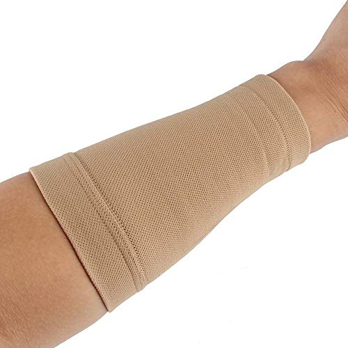 Beauty7 - Unterarm Tätowierung Abdeckung unisex Armbedeckung Armstulpe Atmungsaktiv Armschutz Sportstulpe Tattoo cover up sleeve front sleeve Farbe: Hautfarbe/Größe:M (Nur für Einzelarm) von Beauty7