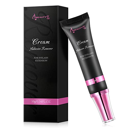 Beauty7 Wimpern Extensions Entferner Wimpernentferner für extensions wimpernextension entferner creme Wimpernkleber lösemittel Wimpernkleber Entferner Cream Wimpernverlängerungslöser 10ml von Beauty7