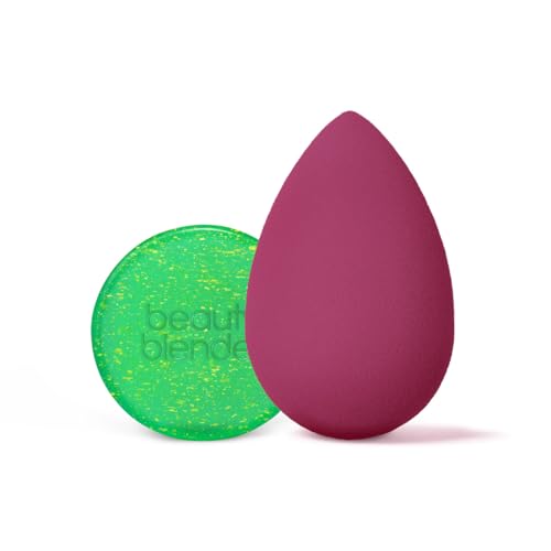 Beautyblender® | Happily Blended After Blend & Cleanse beautyblender Set | Make-up-Schwamm | Mischung flüssiger Foundations, Puder und Cremes | streifenfreie Anwendung | vegan, tierversuchsfrei | von BeautyBlender