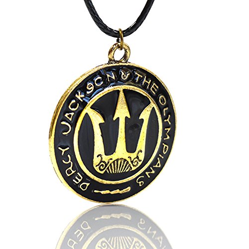 Beaux Bijoux Percy Jackson Trident Anhänger – Camp Half-Blood Im Bann des Zyklopen Poseidon Unisex Silber, Messing Halskette in Geschenkbox Beaux Bijoux Percy Jackson Trident Anhänger – Camp Half-Blood Im Bann des Zyklopen Poseidon Unisex Silber, Messing Halskette in Geschenkbox von Beaux Bijoux