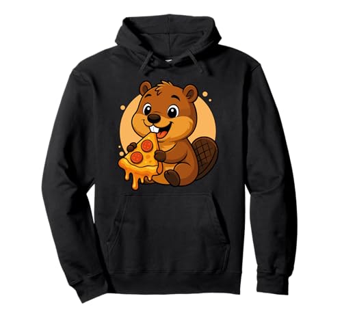 Lustiger Biber Essen Pizza Grafik Jungen Mädchen Biberliebhaber Pullover Hoodie Lustiger Biber Essen Pizza Grafik Jungen Mädchen Biberliebhaber Pullover Hoodie von Beaver Eating Pizza Graphic Design