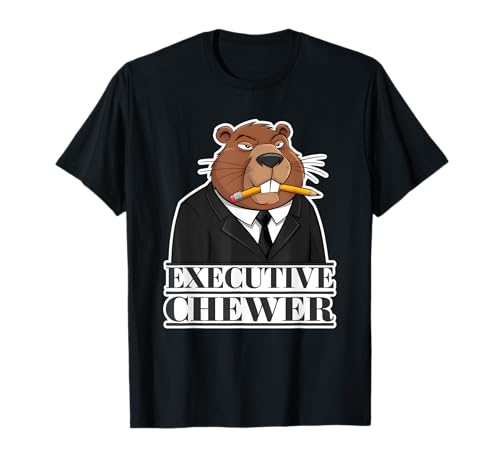 Chewer Chewer Business Man Tier Lustig Biber Wortspiel T-Shirt Chewer Chewer Business Man Tier Lustig Biber Wortspiel T-Shirt von Beaver Gifts For Beaver Lover