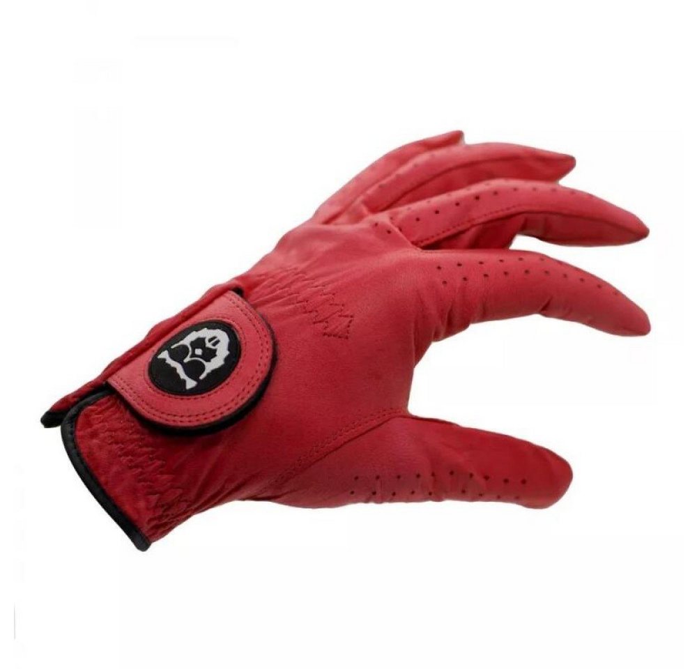 Beaver Golf Golfhandschuh Beaver Golf Golfhandschuh Herren Rot Linke Hand Modernes Design von Beaver Golf