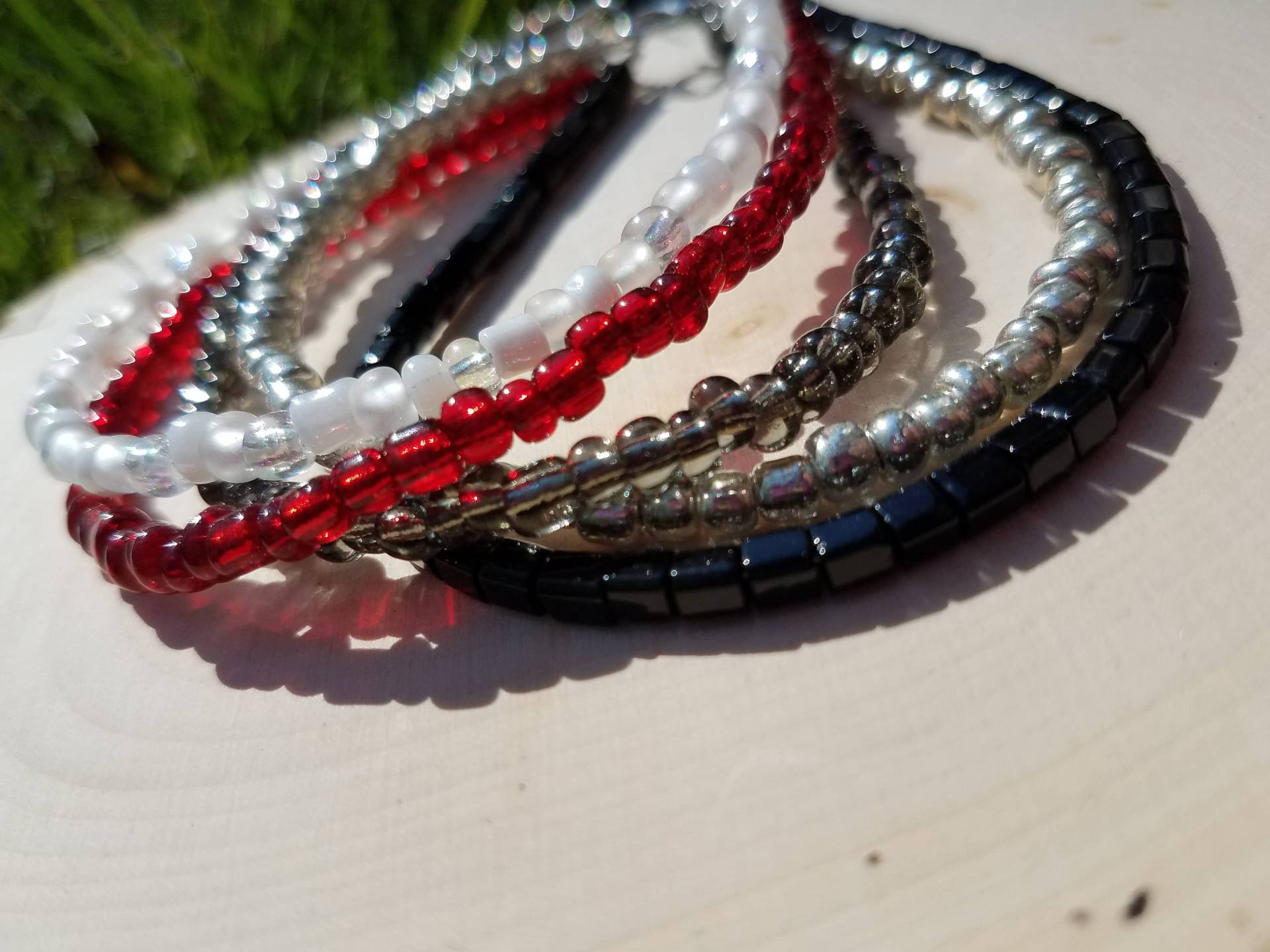 Handgemachte Perlen Armband Handgemachte Perlen Armband von BeaverInTheMeadows