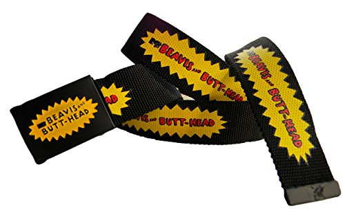 Beavis and Butt-Head Logo Gürtel schwarz von Beavis and Butthead