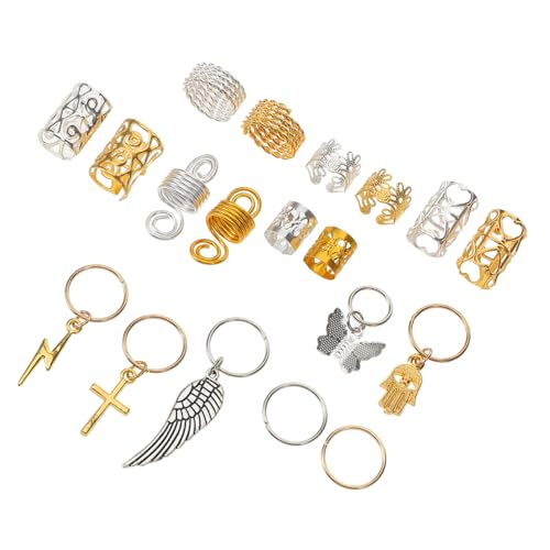 Beavorty Frisuren Pcs Braid Schmuck Zinklegierung Dreadlock Charms Haarflechten Zubehör Beavorty Frisuren Pcs Braid Schmuck Zinklegierung Dreadlock Charms Haarflechten Zubehör von Beavorty