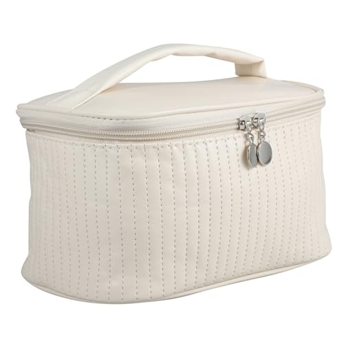 Beavorty Make-up-Tasche Für Die Reise Tragbare Kosmetiktasche Für Damen Große Aufbewahrung Kulturbeutel Modischer Schlichter Stil von Beavorty