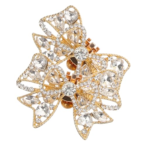 Beavorty Strass Schuhclips Abnehmbar Mit Schleife Schuhschnallen Für Damen Hochzeitsschuhe Verzierungen Schuhanhänger Aus Legierung Schuhclip-dekor Für Party von Beavorty