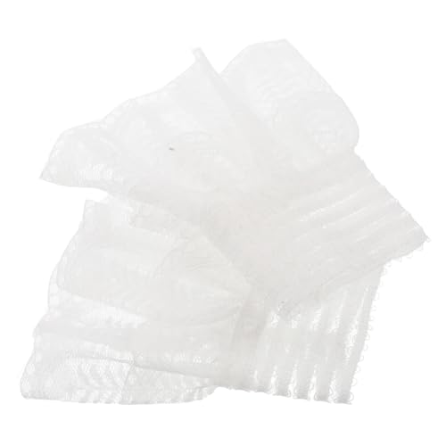 Beavorty 1 Paar Dekorative Falsche Ärmel Hemdmanschetten Für Damen Manschetten Mit Falschen Ärmeln Dekorative Manschetten Rüschenbündchen Am Ärmel Manschettenschutz Polyester Weiß von Beavorty