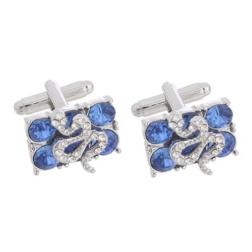 Beavorty 1 Paar Diamant-manschettenknöpfe Gold Mann Hochzeit Trauzeugen Für Männer Manschettenknöpfe Herren Manschettenknöpfe Aus Legierung Passt Manschettenknöpfe Blau Legierung Strass Beavorty 1 Paar Diamant-manschettenknöpfe Gold Mann Hochzeit Trauzeugen Für Männer Manschettenknöpfe Herren Manschettenknöpfe Aus Legierung Passt Manschettenknöpfe Blau Legierung Strass von Beavorty