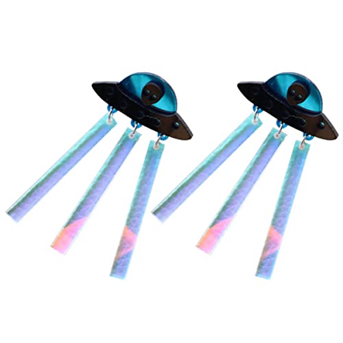 Beavorty Ohrringe Ufo für Damen Trendige Hängendohrringe Lustige Ohrhänger Hautfreundlich und Langlebig für Partys und Freizeit Beavorty Ohrringe Ufo für Damen Trendige Hängendohrringe Lustige Ohrhänger Hautfreundlich und Langlebig für Partys und Freizeit von Beavorty