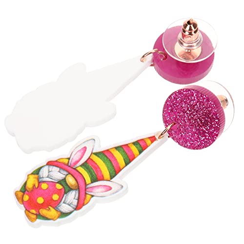 Beavorty 1 Paar Gnome Ohrringe für Damen Süße Hängende Ostereier Ohrringe für Feiertage Partys und Tägliches Tragen Langlebiges Hypoallergenes Design Perfektes für Freunde und Familie von Beavorty
