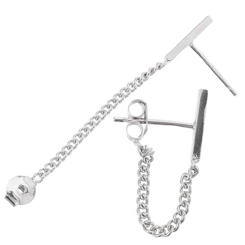 Beavorty 1 Paar Kette Ohrstecker Damen Ohrringe mit Elegantem Design Perfektes für Formelle Alltägliche Anlässe Vielseitig Geschmackvoll für Frauen von Beavorty