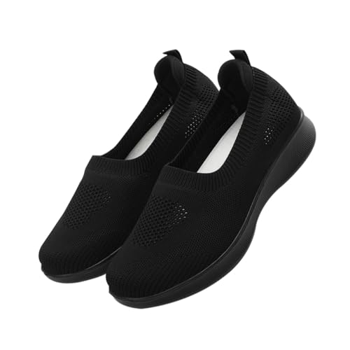 Beavorty 1 Paar Maschenschuhe Unterstützung Wanderschuhe Damen Wanderschuhe für Damen gehen Mesh-Turnschuhe weibliche Turnschuhe leichte Schuhe langlebige Schuhe Sport-Sneaker Schwarz von Beavorty