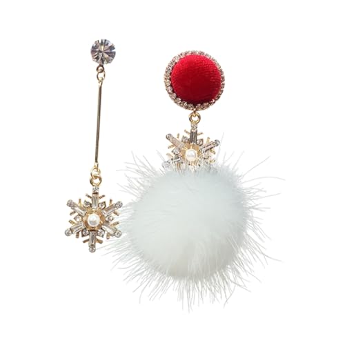 Beavorty 1 Paar Ohrringe mit Asymmetrischem Design Süße Ohrhänger für Damen Weihnachtsfeiern Besondere Anlässe Beavorty 1 Paar Ohrringe mit Asymmetrischem Design Süße Ohrhänger für Damen Weihnachtsfeiern Besondere Anlässe von Beavorty