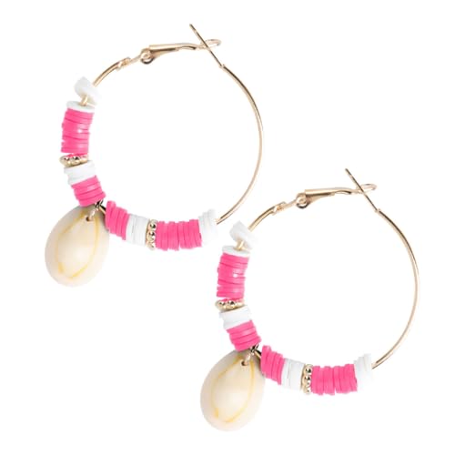 Beavorty 1 Paar Polymer Ohrringe mit Muschel Design Handgemachte Ohrhänger für Strand Style Ohrringe für Besondere Anlässe Beavorty 1 Paar Polymer Ohrringe mit Muschel Design Handgemachte Ohrhänger für Strand Style Ohrringe für Besondere Anlässe von Beavorty