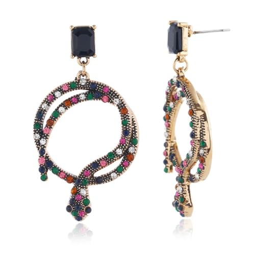 Beavorty 1 Paar Schlangenohrringe für Damen Kreative Ohrringe im Schlangenförmigen Design Ohrhänger Modisches Ohrschmuck für Verschiedene Anlässe für Partys Alltagslook Beavorty 1 Paar Schlangenohrringe für Damen Kreative Ohrringe im Schlangenförmigen Design Ohrhänger Modisches Ohrschmuck für Verschiedene Anlässe für Partys Alltagslook von Beavorty