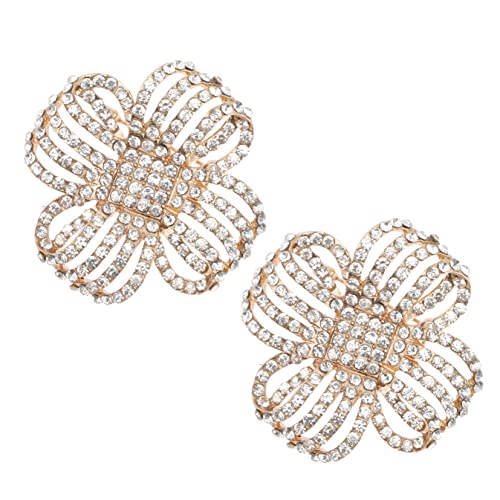 Beavorty 1 Paar Schuhclips mit Strass Abnehmbare Schmuck Schnallen für Hochzeit Party und Formelle Anlässe Verziere Schuhe Taschen oder Hüte mit Eleganten Glitzernden Designs Beavorty 1 Paar Schuhclips mit Strass Abnehmbare Schmuck Schnallen für Hochzeit Party und Formelle Anlässe Verziere Schuhe Taschen oder Hüte mit Eleganten Glitzernden Designs von Beavorty
