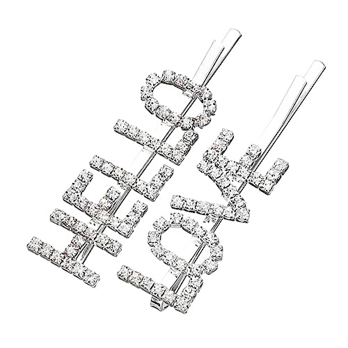 Beavorty Glänzender Damen Kopfschmuck Aus Legierung Haarnadel Mit Strass Für Hochzeit Und Party Zartes Und Elegantes Design Für Jeden Anlass von Beavorty