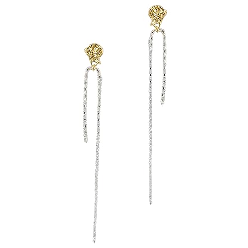 Beavorty 1 Paar Tassel Ohrringe für Frauen Lange Hängende Quastenohrringe für Teenager Leicht zu Modisches Design Hochwertige Verarbeitung Elegant Auffällig von Beavorty