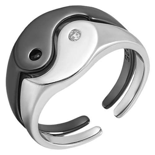 Beavorty Dekorative Ringe Verlobungsring Schmuck Für Liebhaber Mit Verstellbarem Design Und Minimalistischem Stil Als Valentinstagsgeschenk Oder Jubiläumsring von Beavorty