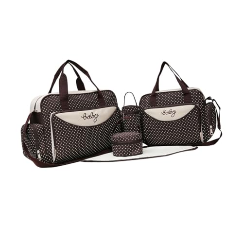 Beavorty 1 Satz Babytasche Handtaschen Für Mama Multifunktions-mumientaschen Mama-multifunktionstasche Tragetasche Mit Mehreren Taschen Große Handtasche Mit Mehreren Taschen Kaffee von Beavorty