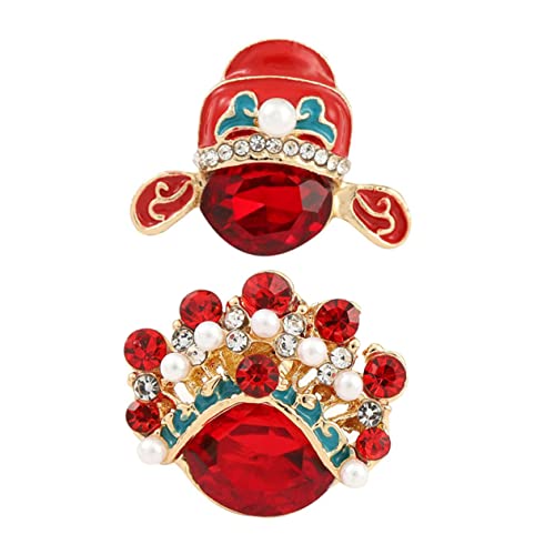Beavorty 1 Satz Chinesische Broschen Dekorationsbroschen Für Kleidung Stilvolle Brustnadeln Für Partys Und Alltag Für Taschen Kleider Und Schals 2 Stück von Beavorty