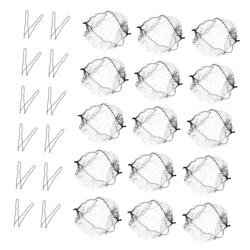 Beavorty Haarnetz Zum Schlafen Tanzen Sichere Dutt-abdeckung Häkel-dutt-netz Food-service-haarnetz Damen-haar-accessoires von Beavorty