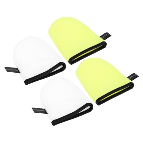 Beavorty 1 Satz Handschuh Reinigungsschwamm Peeling Gesichtsreinigungsschwamm Handtuch Make Up Entferner Pads Gesichtstücher Autowaschschwamm Make Up Entfernungspads Deckelschwämme von Beavorty