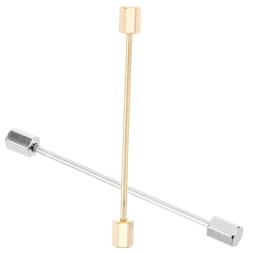 Beavorty 1 Satz Herren Pins Metall Krawattennadeln Für Anzüge Stifte Für Tragbar Robust Für Formelle Anlässe Bürogebrauch 2 Stück Beavorty 1 Satz Herren Pins Metall Krawattennadeln Für Anzüge Stifte Für Tragbar Robust Für Formelle Anlässe Bürogebrauch 2 Stück von Beavorty