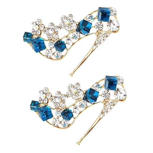 Beavorty 1 Satz High Heel Abzeichen Farbenfrohe Broschen Für Kleidung Taschen Modisches Accessoire Für Frauen Für Besondere Anlässe 2 Stück von Beavorty