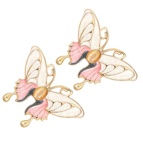 Beavorty 1 Satz Insekten Broschen Butterfly Corsagen Legierung Mit Katzenaugenstein Für Kleidung Taschen Und Schals Geeignet 2 Stück Beavorty 1 Satz Insekten Broschen Butterfly Corsagen Legierung Mit Katzenaugenstein Für Kleidung Taschen Und Schals Geeignet 2 Stück von Beavorty