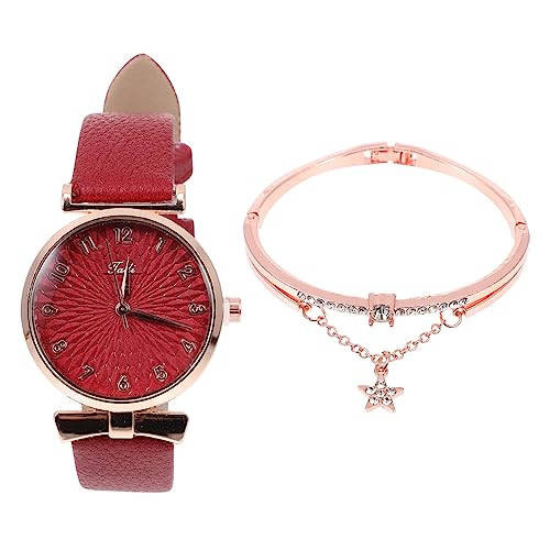 Beavorty Damen Armbanduhr-schmuckset Mit Glänzendem Armband Quarzuhr Für Verschiedene Anlässe Wie Partys Meetings Und Outdoor-aktivitäten von Beavorty