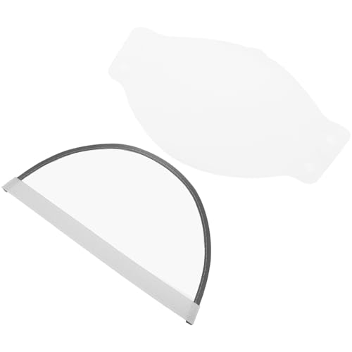 Beavorty 1 Satz Regenmaskenrand Reflektierend Clip Klare Hutkrempe Führen Regenmantel Kappe Hut-fleckenschutz Plus Sonnenhut Tragbar Regenjacke Mit Kapuze Poncho Mütze Plastik Transparent von Beavorty